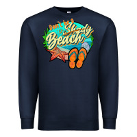 Navy dont be a shady beach 2 Premium Sweatshirt - JahusDesignShop