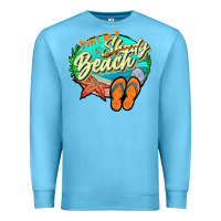 Ocean Blue dont be a shady beach 2 Premium Sweatshirt - JahusDesignShop