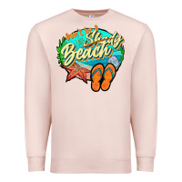 Pale Pink dont be a shady beach 2 Premium Sweatshirt - JahusDesignShop