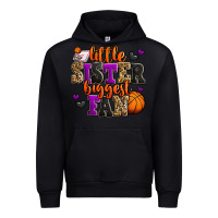 Black little sister biggest fan basketball Urban Hoodie - Jasminsmagicworld