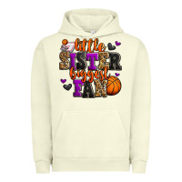 Pigment Pistachio little sister biggest fan basketball Urban Hoodie - Jasminsmagicworld