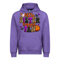 Tulip little sister biggest fan basketball Urban Hoodie - Jasminsmagicworld