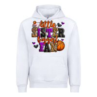 White little sister biggest fan basketball Urban Hoodie - Jasminsmagicworld