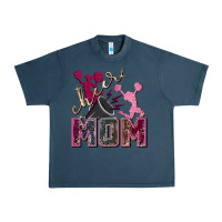 Midnight Navy cheer mom Urban Heavy Tee - FaDigitalArtStudio