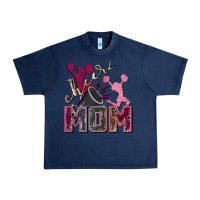 Navy cheer mom Urban Heavy Tee - FaDigitalArtStudio