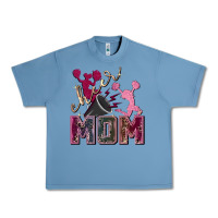 Pebble Blue cheer mom Urban Heavy Tee - FaDigitalArtStudio