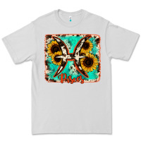 Dove Grey pisces turquoise cowhide Premium Tee - RanaPortraitStore