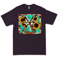 Plum pisces turquoise cowhide Premium Tee - RanaPortraitStore