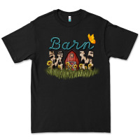 Black Barn mom sunflower mother's day Premium Tee - HowdyJamesFarm