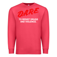 Cardinal d a r e anti drugs Premium Sweatshirt - DesigneFamous