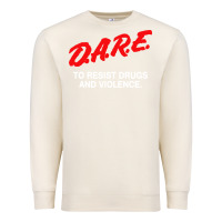 D A R E Anti Drugs Premium Sweatshirt | Teevron