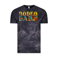 Cloud Black Western Rodeo Dad Vintage Tee - BundleAndBundleShop