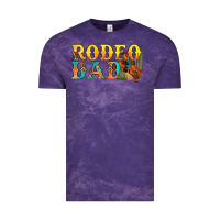 Cloud Purple Western Rodeo Dad Vintage Tee - BundleAndBundleShop