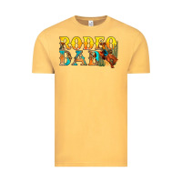 Vintage Mustard Western Rodeo Dad Vintage Tee - BundleAndBundleShop