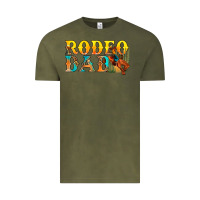 Vintage Olive Western Rodeo Dad Vintage Tee - BundleAndBundleShop