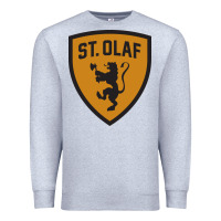 Heather Grey St. Olaf college Premium Sweatshirt - DesigneFamous
