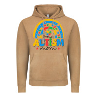 Vintage Camel proud autism mom rainbow Vintage Hoodie - CowhideDigitalArt