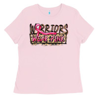 Bubblegum Pink Warriors wear pink Ladies Tee - FaDigitalArtStudio