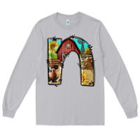 Moon Dust farm life alphabet lowercase letters n Long Sleeve Tee - BundleAndBundleShop