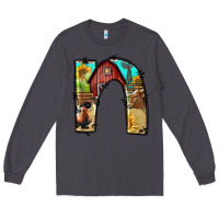 Smoke farm life alphabet lowercase letters n Long Sleeve Tee - BundleAndBundleShop