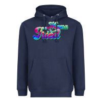 Navy mama tried Heavyweight Hoodie - JahusDesignShop