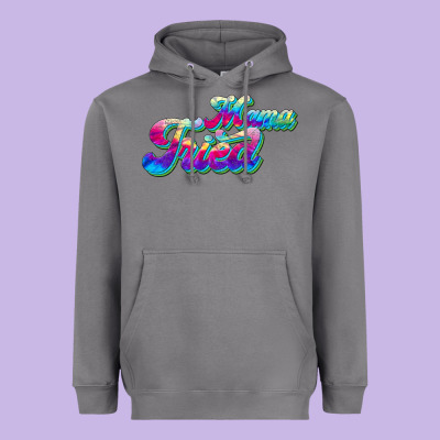 Mama Tried Heavyweight Hoodie Designed By Jahusdesignshop