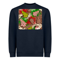 Navy little debbie tree cakes leopard Heavyweight Sweatshirt - JahusDesignShop