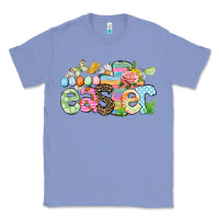 Colony Blue Happy Easter Easter Day Classic Tee - CowGirlArtShop