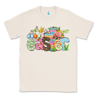 Natural Happy Easter Easter Day Classic Tee - CowGirlArtShop