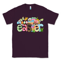 Plum Happy Easter Easter Day Classic Tee - CowGirlArtShop