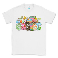 White Happy Easter Easter Day Classic Tee - CowGirlArtShop