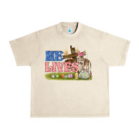 Sandshell he lives easter Urban Heavy Tee - FaDigitalArtStudio