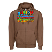 Chestnut autism accept understand love different Zipper Hoodie - JahusDesignShop