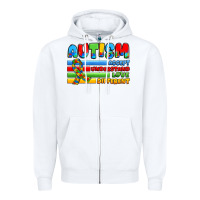 White autism accept understand love different Zipper Hoodie - JahusDesignShop