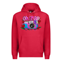 Cardinal Oh Snap Premium Hoodie - CowhideDigitalArt