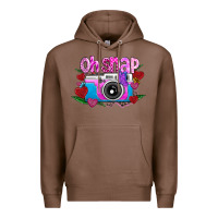 Chestnut Oh Snap Premium Hoodie - CowhideDigitalArt