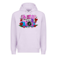 Lilac Oh Snap Premium Hoodie - CowhideDigitalArt
