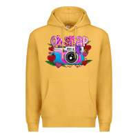 Mustard Oh Snap Premium Hoodie - CowhideDigitalArt