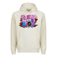 Oatmeal Heather Oh Snap Premium Hoodie - CowhideDigitalArt