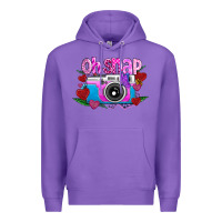 Purple Oh Snap Premium Hoodie - CowhideDigitalArt