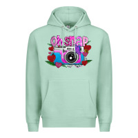 Seafoam Oh Snap Premium Hoodie - CowhideDigitalArt