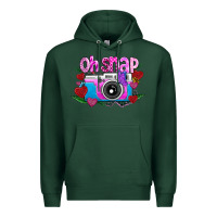 Sports Green Oh Snap Premium Hoodie - CowhideDigitalArt