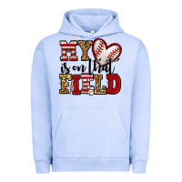 Pigment Grape Ice my heart is on that field baseball Urban Hoodie - Jasminsmagicworld