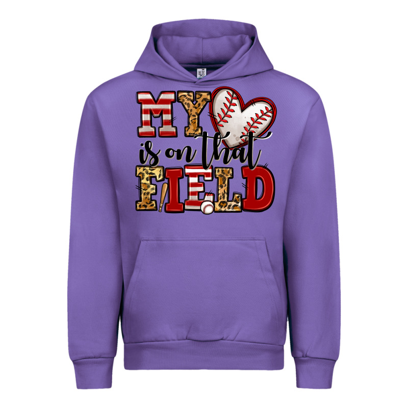 My Heart Is On That Field Baseball Urban Hoodie by Jasminsmagicworld | Teevron