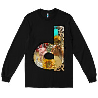 Black farm life alphabet lowercase letters d Long Sleeve Tee - BundleAndBundleShop