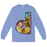 Colony Blue farm life alphabet lowercase letters d Long Sleeve Tee - BundleAndBundleShop