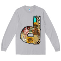Moon Dust farm life alphabet lowercase letters d Long Sleeve Tee - BundleAndBundleShop