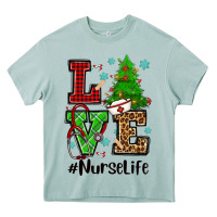 Arona love nurse life christmas Heavy Core Tee - CowGirlArtShop