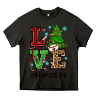 Asphalt love nurse life christmas Heavy Core Tee - CowGirlArtShop