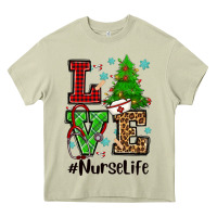 Mossy love nurse life christmas Heavy Core Tee - CowGirlArtShop